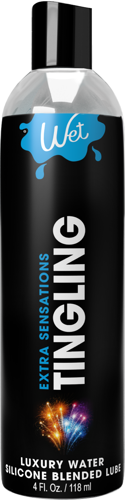 Wet Extra Sensations Tingling Water and Silicone Blended Lubricant - 0