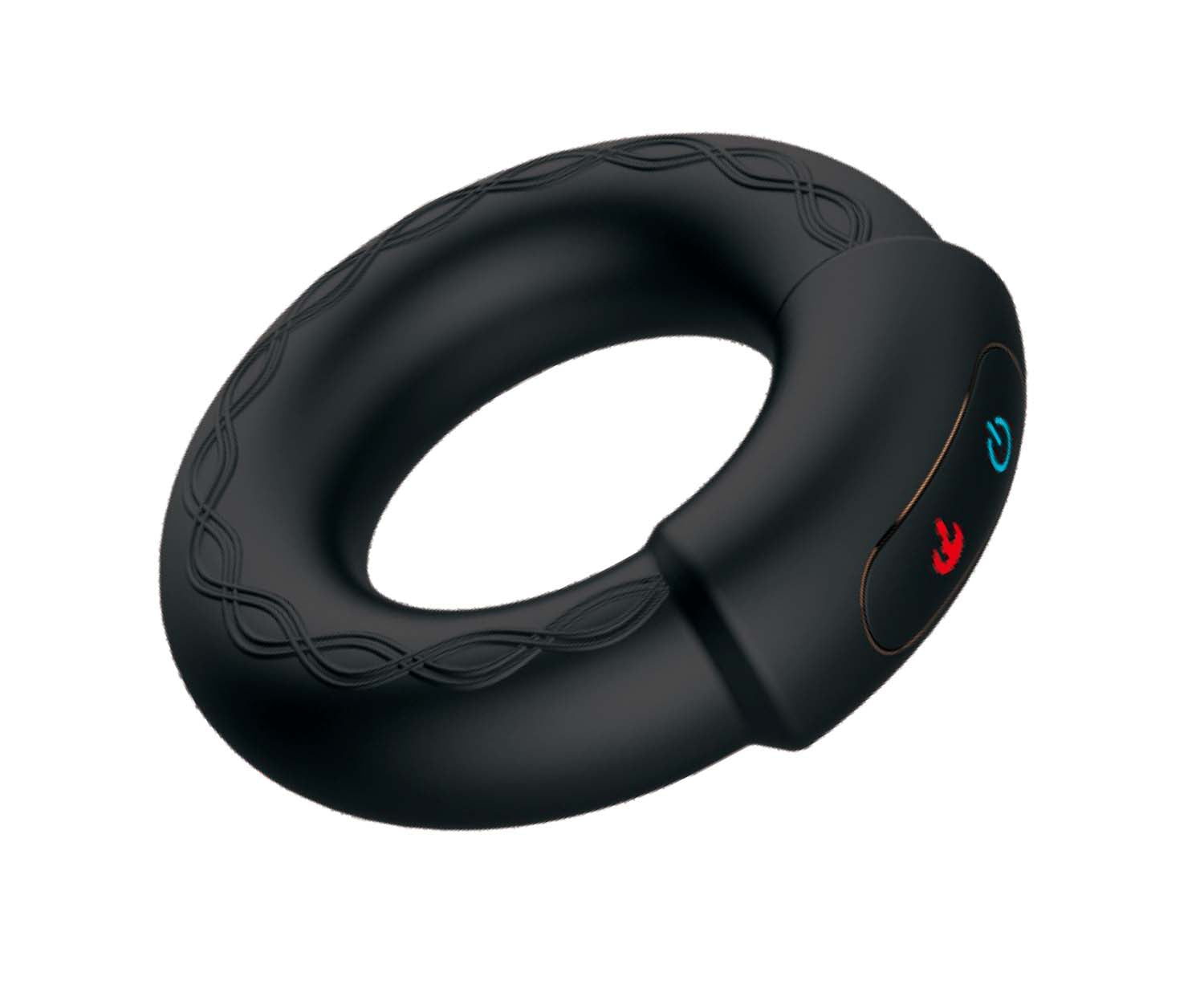 COCKPOWER Heat Up Cock Ring - Black | CheapLubes.com