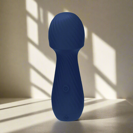 ID Wellness Essentials - Travel With Me Mini Pleasure Wand - Blue - 0