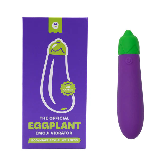 Emojibator Eggplant Vibrator CheapLubes.com Emojibator Eggplant Vibrator CheapLubes.com