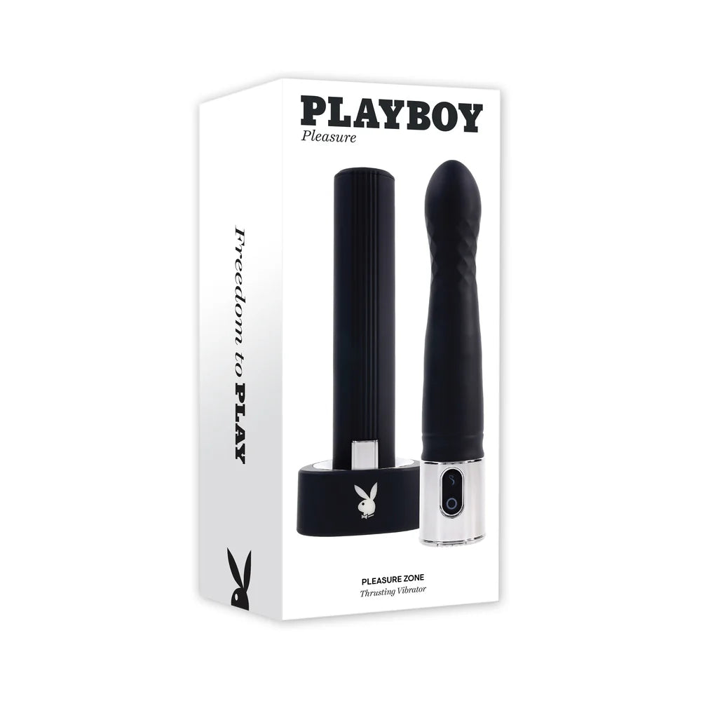 Playboy Pleasure Zone Thrusting Vibrator - Rechargeable | CheapLubes.com Playboy Pleasure Zone Thrusting Vibrator - Rechargeable | CheapLubes.com