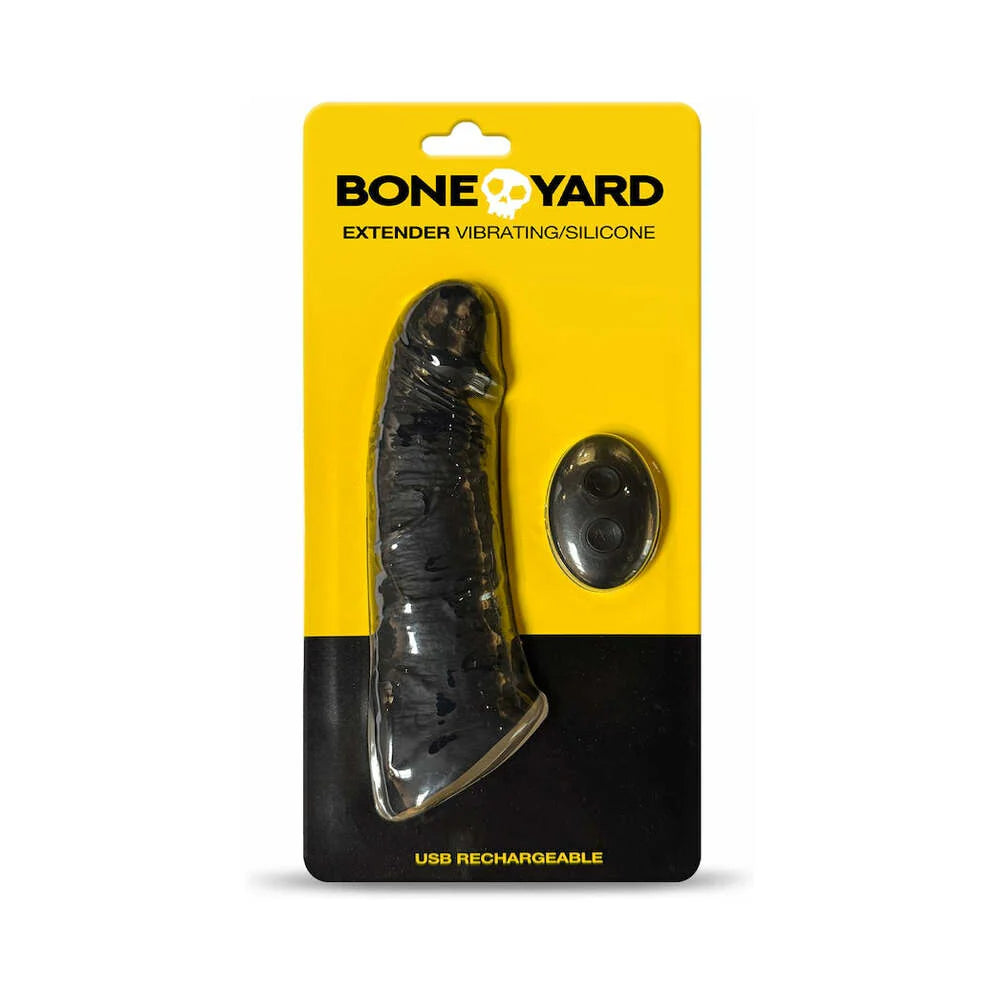 Boneyard Rechargable Vibrating Penis Extender - Remote Control | CheapLubes.com Boneyard Rechargable Vibrating Penis Extender - Remote Control | CheapLubes.com