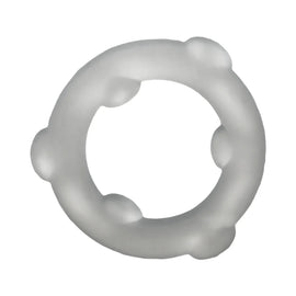 Oxballs Spinner Single Silicone Ring - Opaque White - 0