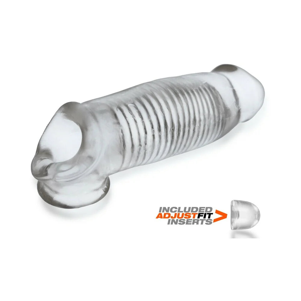 Oxballs Hulk Gargantic Cocksheath - Clear | CheapLubes.com
