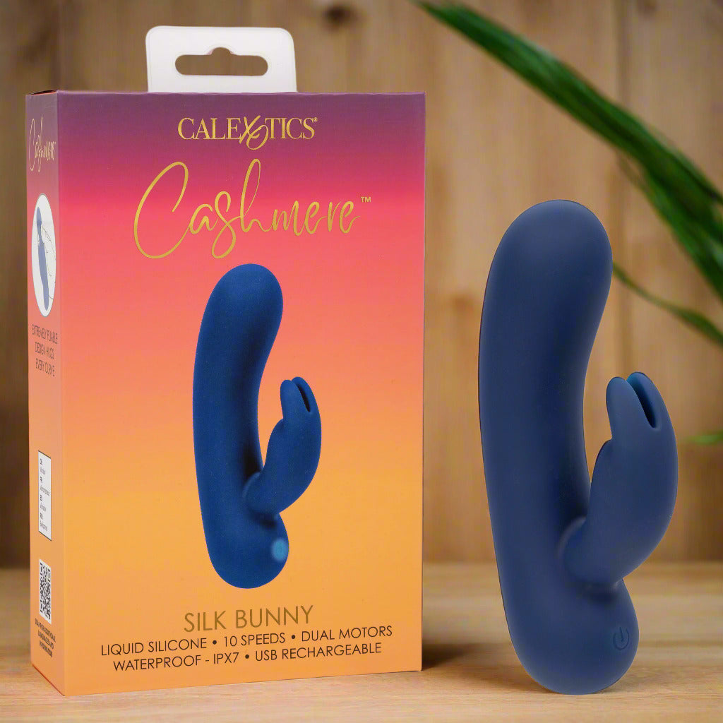 Cashmere Silk Bunny - Vibrating Rabbit - Rechargeable | CheapLubes.com