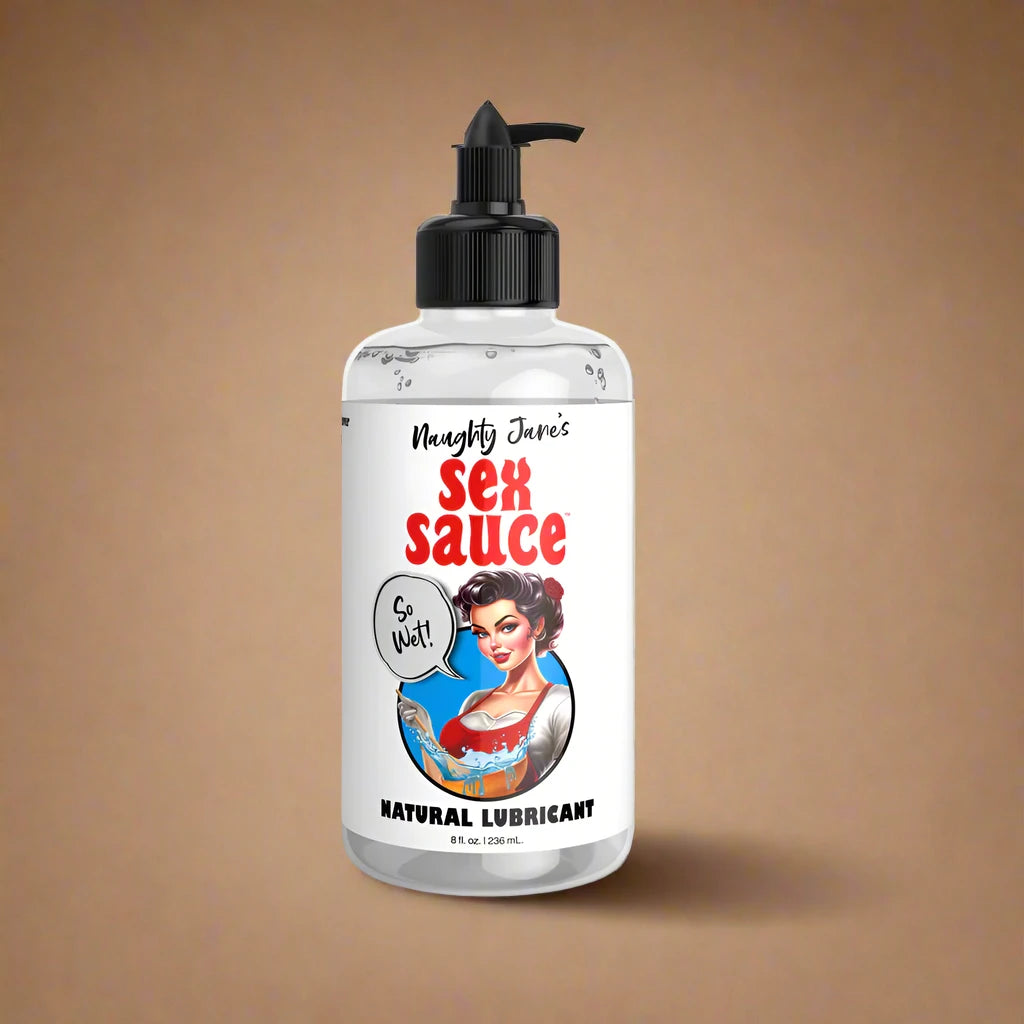 Naughty Jane's Sex Sauce Natural Lubricant 8 oz. | CheapLubes.com Naughty Jane's Sex Sauce Natural Lubricant 8 oz. | CheapLubes.com