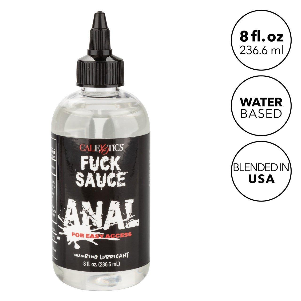Fuck Sauce Anal Numbing Lube - 8 oz (236.6 mL) - CheapLubes.com