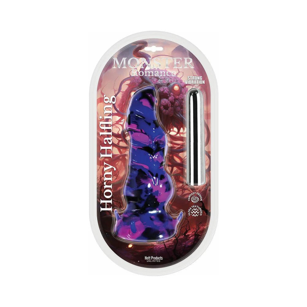 Monster Romance Horny Halfling with Vibrating Bullet Silicone Dildo 7 | CheapLubes.com Monster Romance Horny Halfling with Vibrating Bullet Silicone Dildo 7 | CheapLubes.com