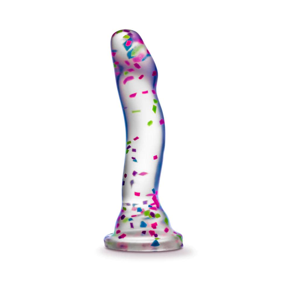 Neo Elite GITD Hanky Panky 7.5in Confetti Filled Dong - CheapLubes.com