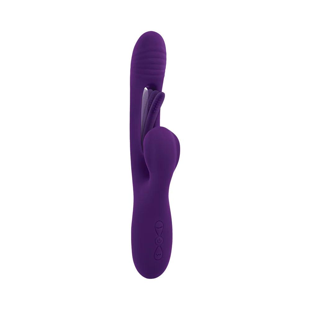 PLAYBOY Thrill Dual Stimulating Vibrating Rechargeable Silicone Rabbit - CheapLubes.com