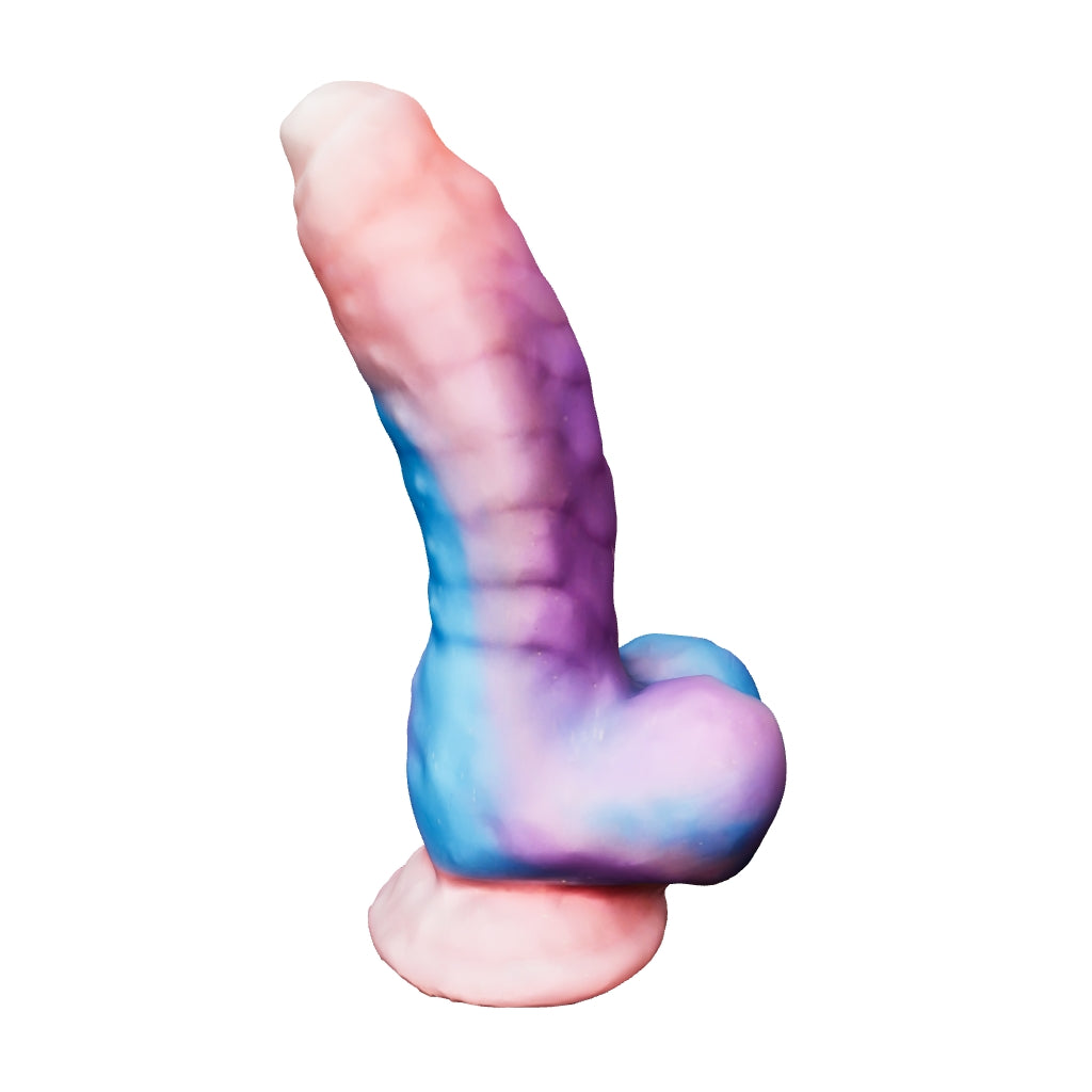 Stardust Plutos Pleasure Dildo 6" Silicone Dong - Glow in the Dark-2