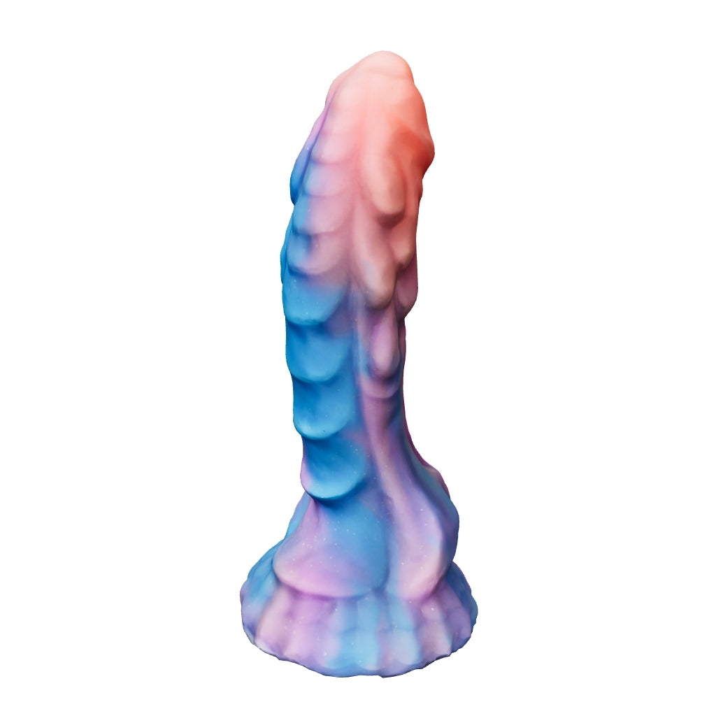 Stardust Celestial Mermaid Dildo 7" Silicone Dong Glow in the Dark - 0