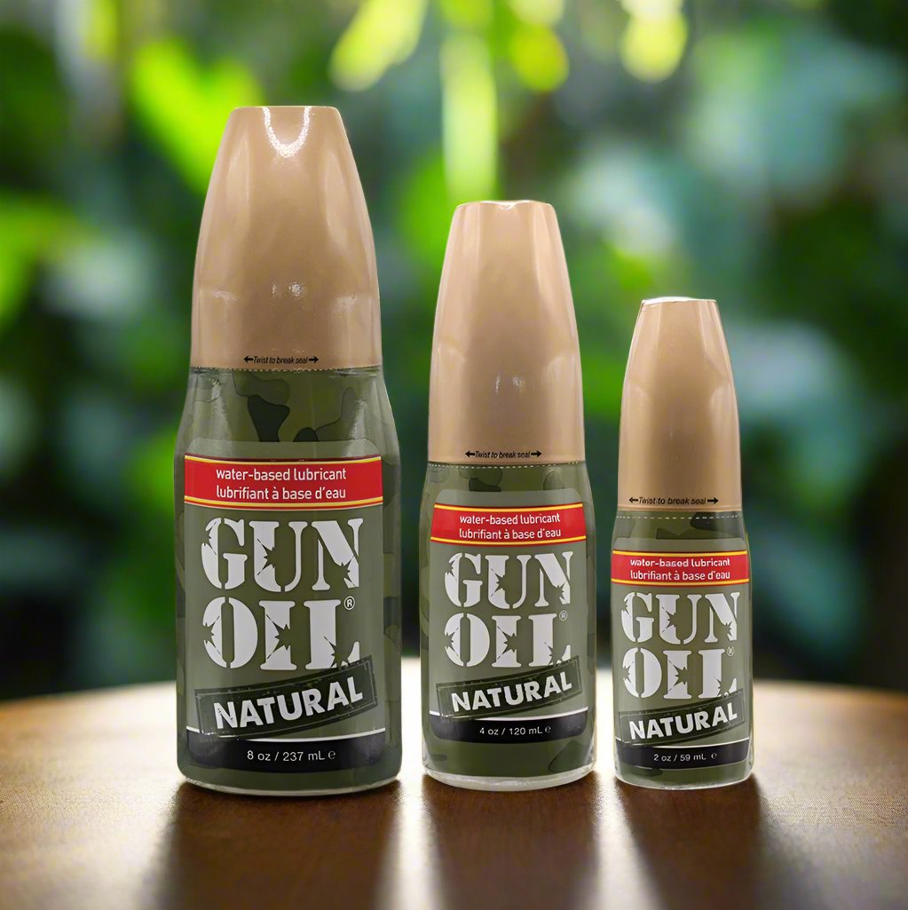Gun Oil Natural Water-Based Lubricant | CheapLubes.com