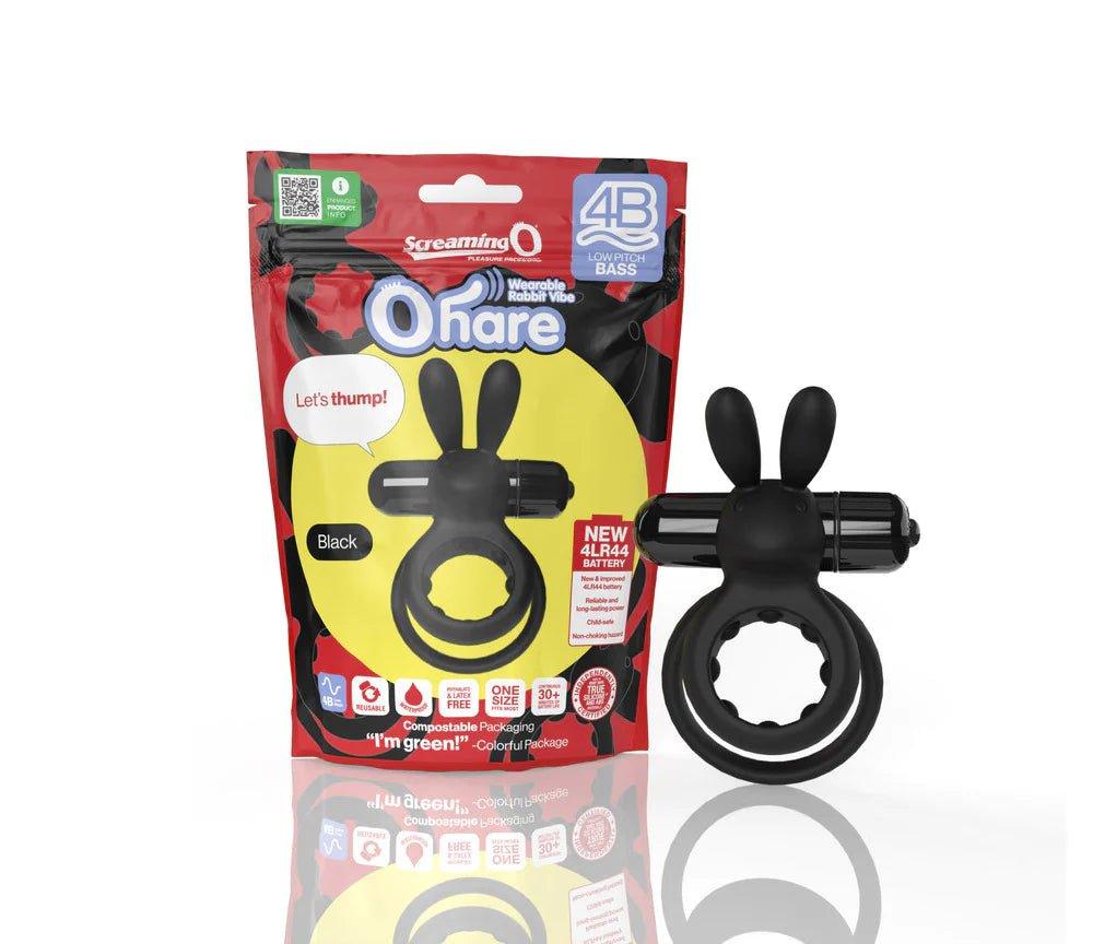 Screaming O 4B Deep Rumbling Ohare Vibrating C-Ring CheapLubes.com Screaming O 4B Deep Rumbling Ohare Vibrating C-Ring CheapLubes.com