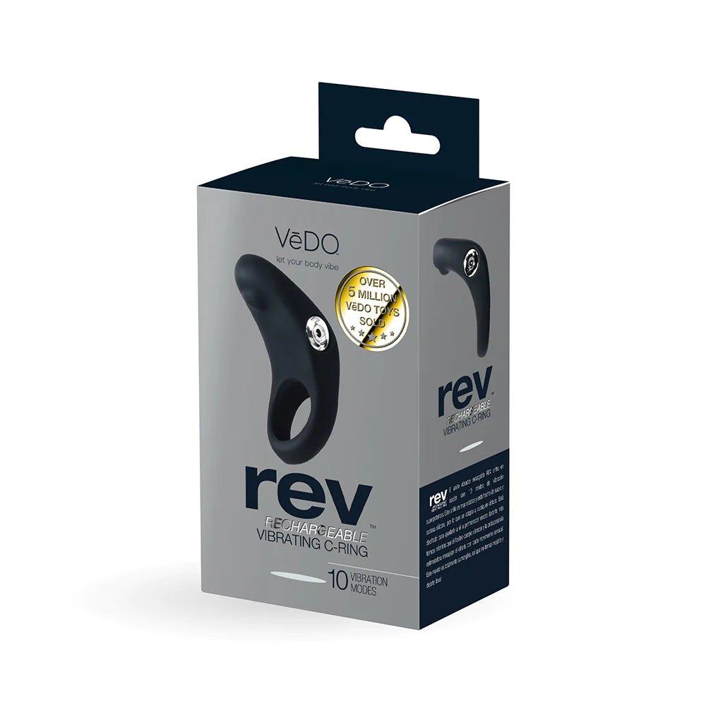 VeDO Rev Rechargeable Vibrating C-Ring - CheapLubes.com