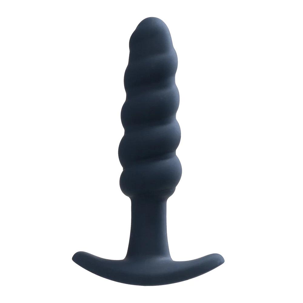 VeDO Twist Vibrating Anal Plug Black - Rechargeable - CheapLubes.com
