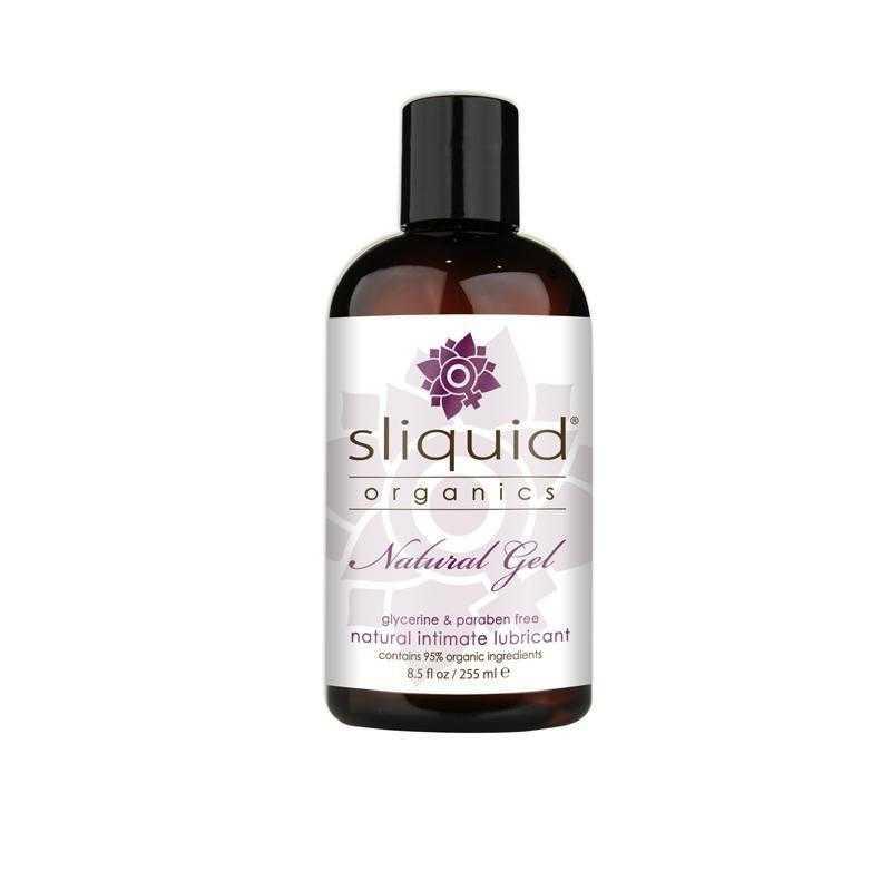 Sliquid Organics GEL 8.5 oz - Glycerin &amp; Paraben Free - thicker formula  - CheapLubes.com
