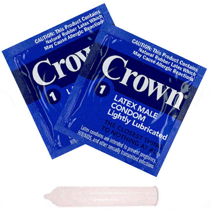 Crown Super Thin & Sensitive Condom Bulk - 6 Pack - CheapLubes.com