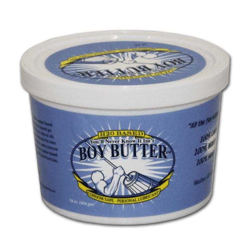 Boy Butter H2O 16 oz (473 ml) Tub - CheapLubes.com