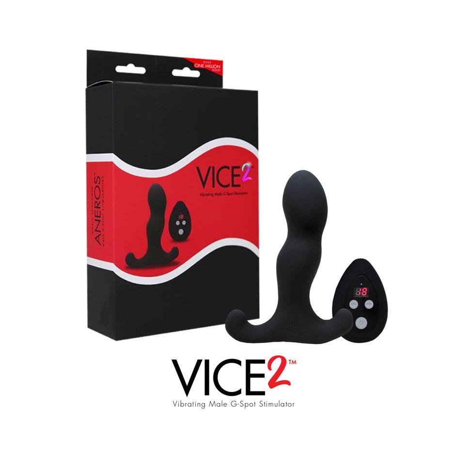 Aneros Vice 2 - Silicone Vibrating Prostate Massager - CheapLubes.com