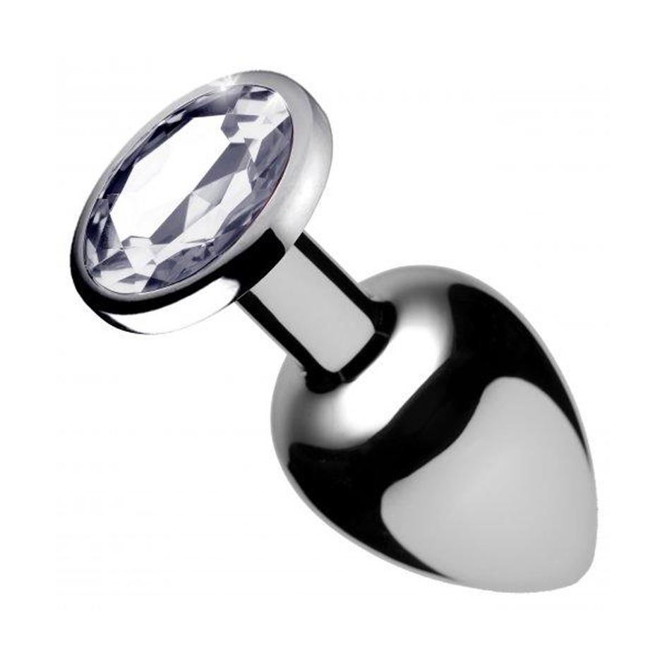 Booty Sparks Clear Gem Anal Plug - Medium CheapLubes.com Booty Sparks Clear Gem Anal Plug - Medium CheapLubes.com