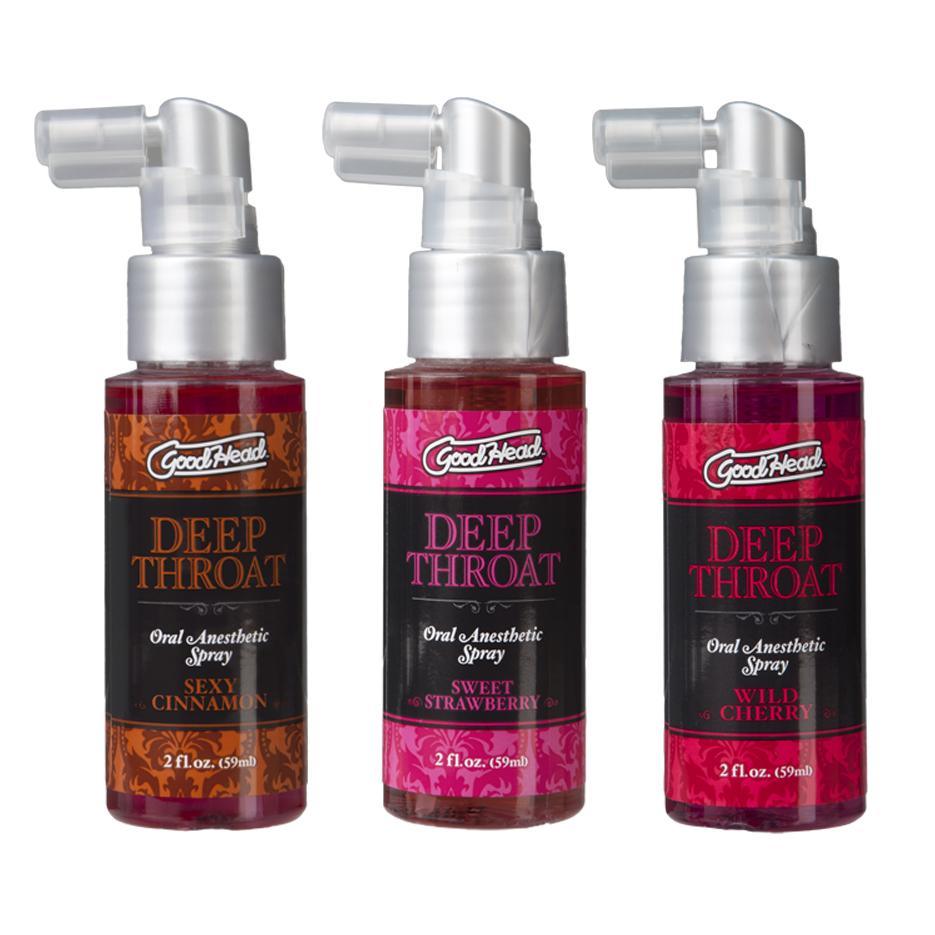 Good Head Deep Throat Oral Spray - 6 Flavors - CheapLubes.com