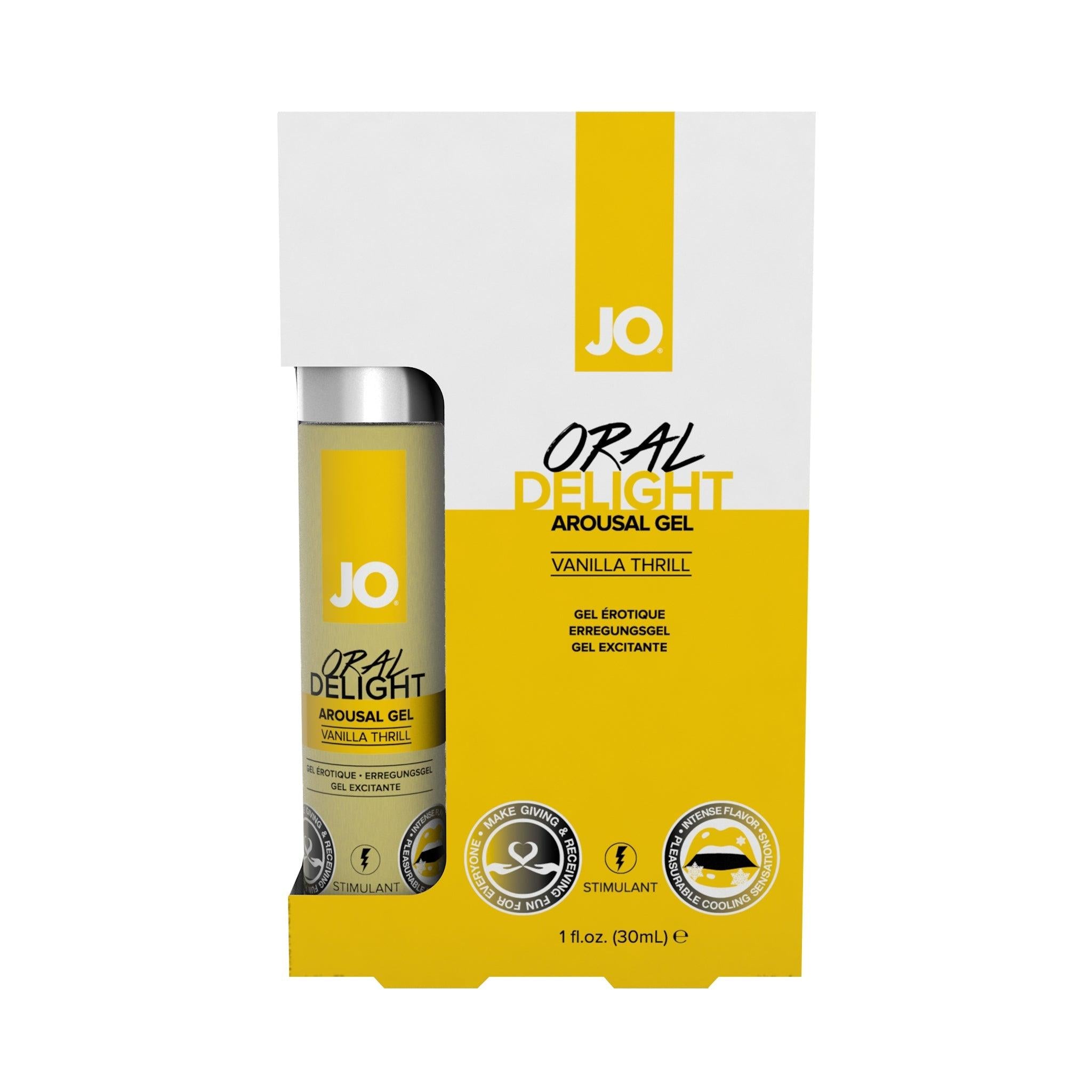 JO ORAL DELIGHT AROUSAL GEL - 2 Flavors Available! - CheapLubes.com
