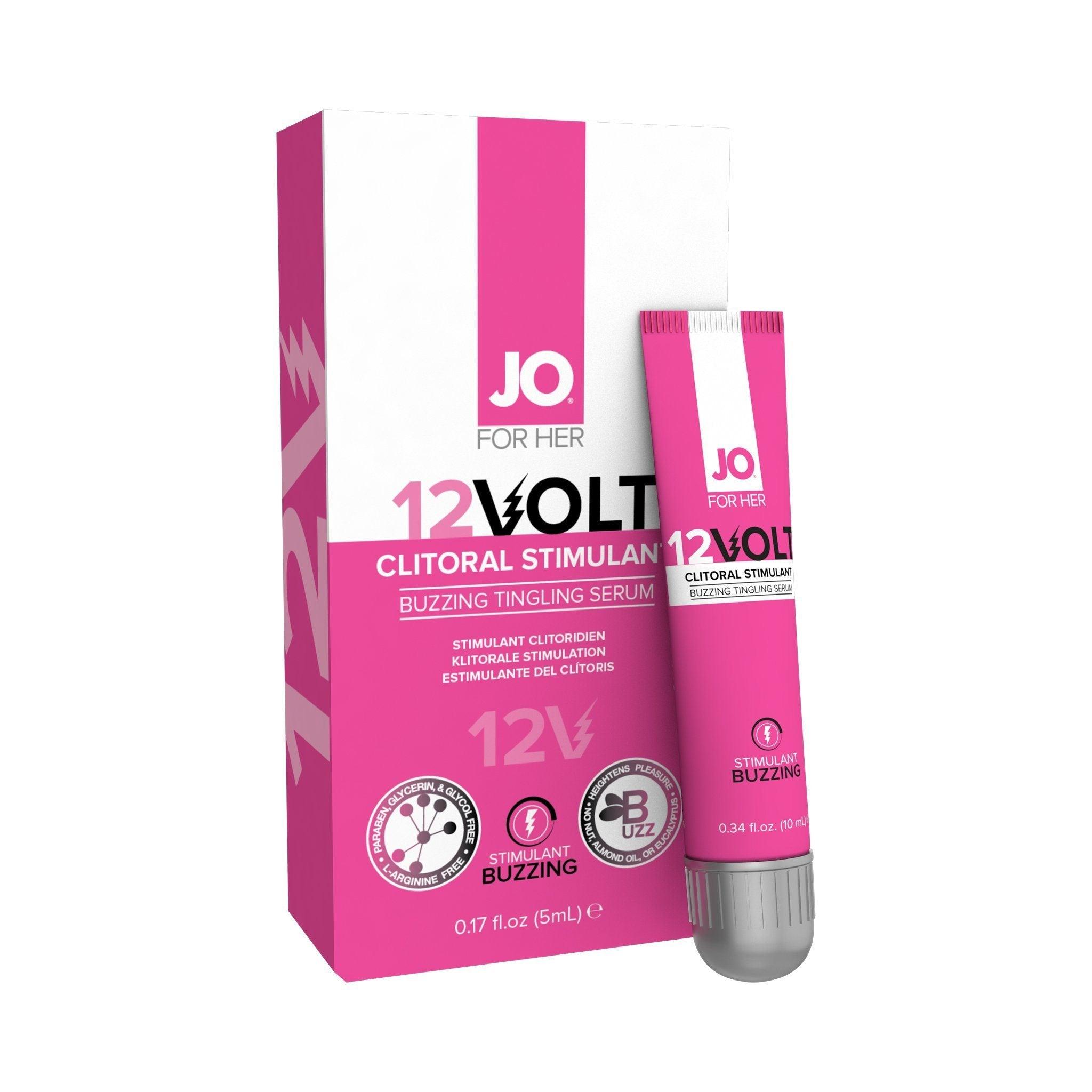JO 12 VOLT Clitoral Stimulant Enhanced Formula - 0.34 oz (10 ml) - CheapLubes.com