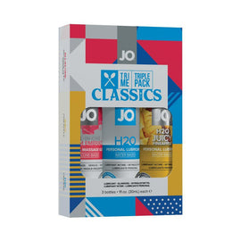 JO Tri-Me Triple Packs - Classics (3) 1 oz Bottles - CheapLubes.com