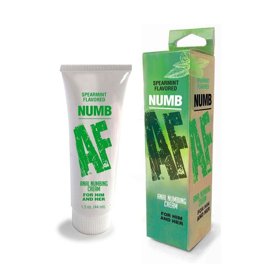 Numb AF Anal Numbing Cream For All - Spearmint Flavored | CheapLubes.com Numb AF Anal Numbing Cream For All - Spearmint Flavored | CheapLubes.com