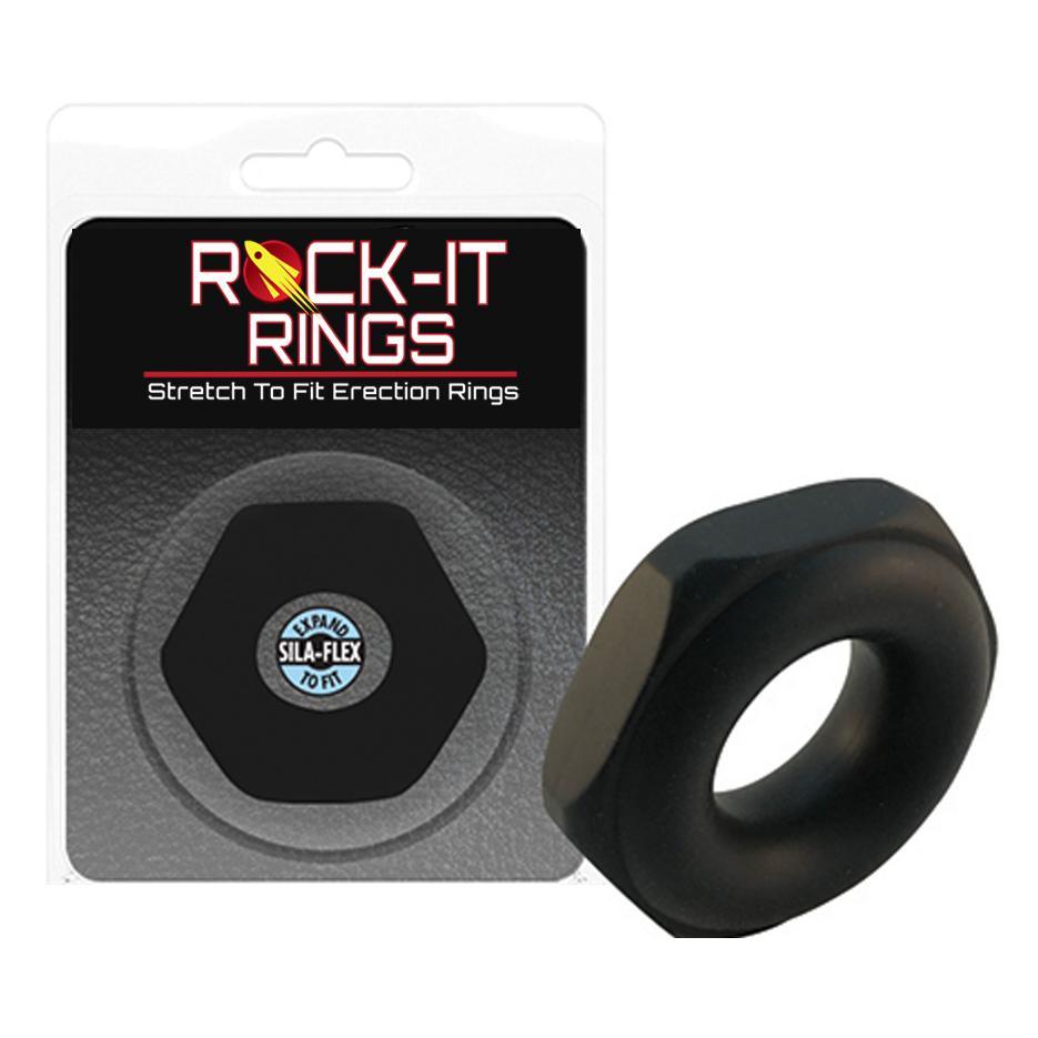 Rock-It Rings The Nutt Silicone Cock Ring - 2 Colors - CheapLubes.com
