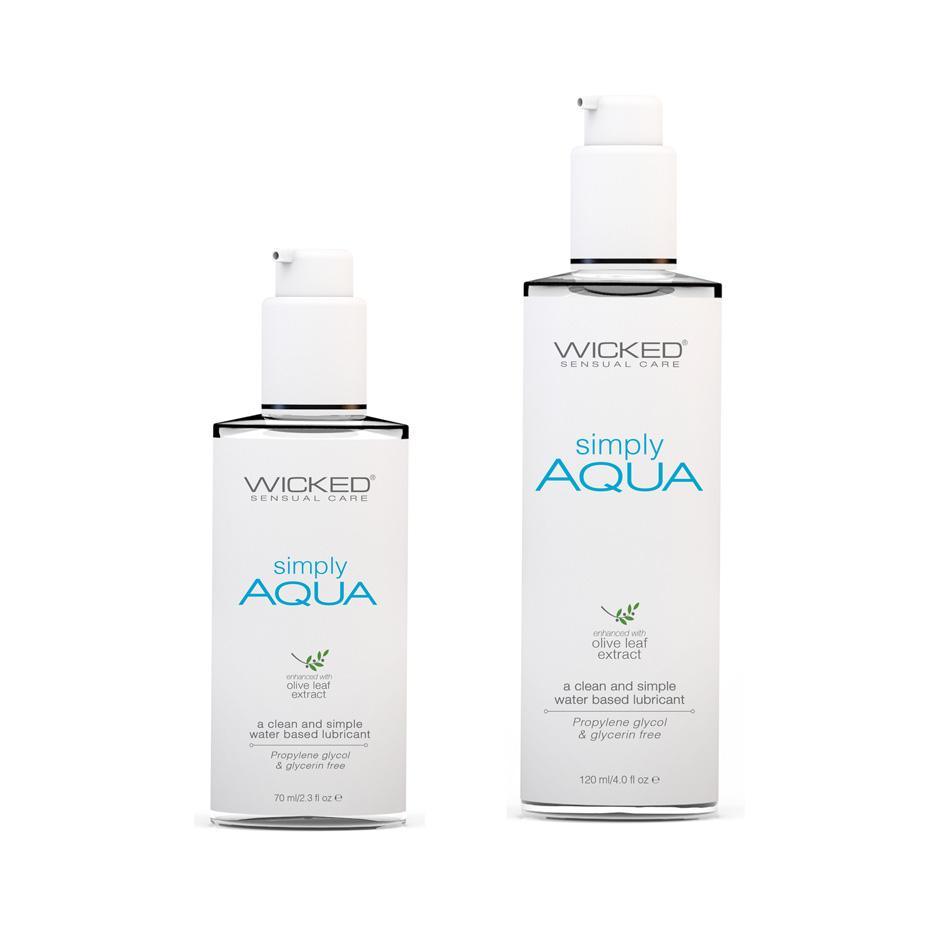Wicked Simply Aqua Personal Lubricant - CheapLubes.com Wicked Simply Aqua Personal Lubricant - CheapLubes.com