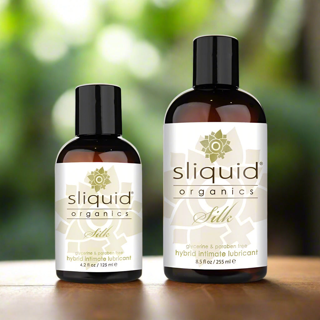 Sliquid Organics Silk Hybrid Intimate Lubricants | CheapLubes.com Sliquid Organics Silk Hybrid Intimate Lubricants | CheapLubes.com