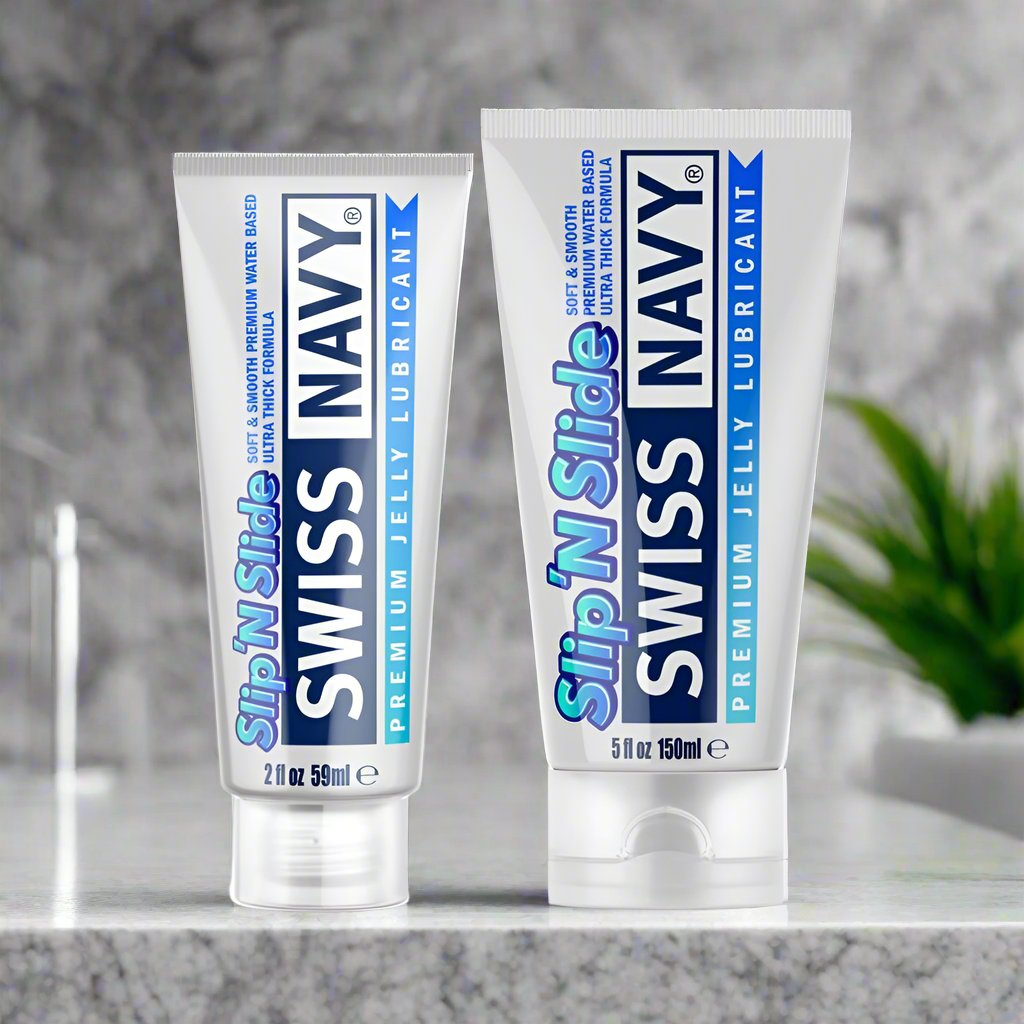 Swiss Navy Slip 'N Slide - Premium Jelly Personal Lubricant - 2 Sizes CheapLubes.com Swiss Navy Slip 'N Slide - Premium Jelly Personal Lubricant - 2 Sizes CheapLubes.com