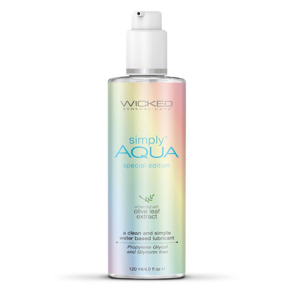 Wicked Simply Aqua Personal Lubricant - CheapLubes.com