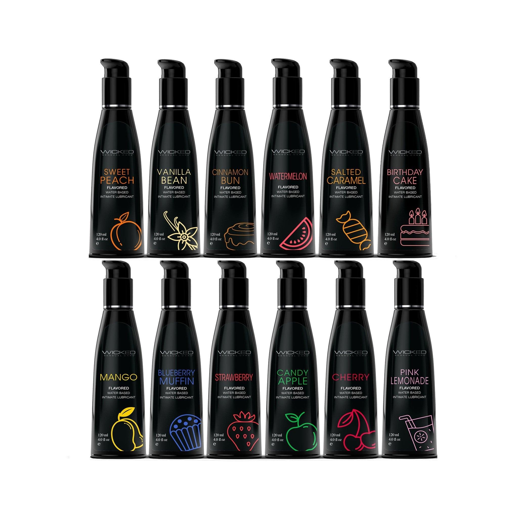Wicked Flavored Water-Based Intimate Lubricant 4oz (120 mL) - Flavor F |  CheapLubes.com
