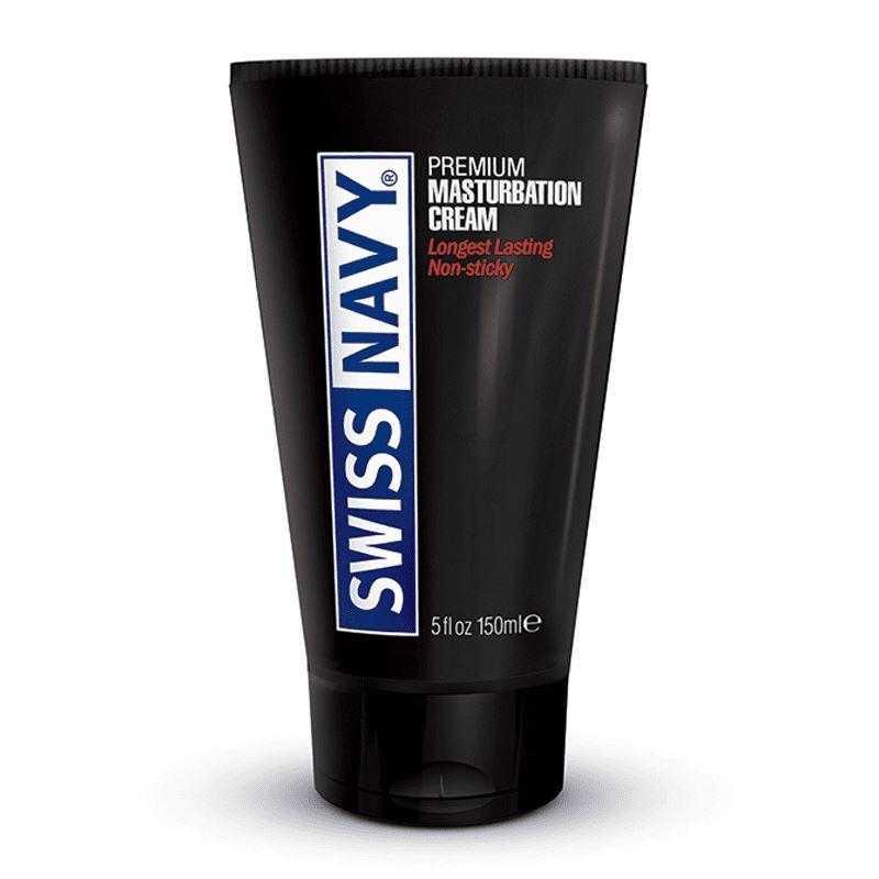 Swiss Navy Masturbation Cream Lubricant 5 oz (147 ml) - CheapLubes.com