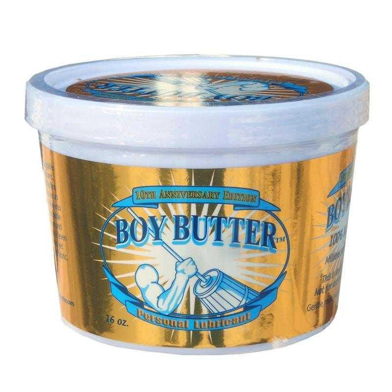 Boy Butter Gold 10th Anniversary Edition 16 oz (473 ml) - CheapLubes.com