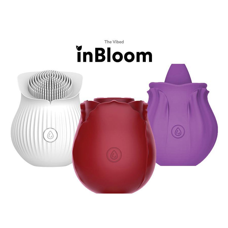 InBloom's Viral Sucking Rose Toy & More Now Available! | CheapLubes.com