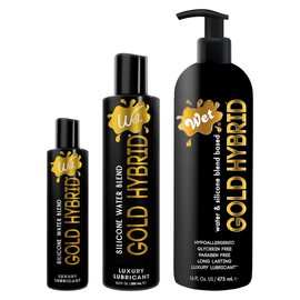 Wet Gold Hybrid Silicone & Water-Based Lubricant