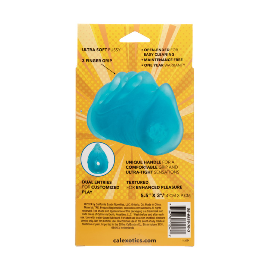 Pop Sock! Grip-N-Stroke Small Male Masturbator - Blue | CheapLubes.com Pop Sock! Grip-N-Stroke Small Male Masturbator - Blue | CheapLubes.com