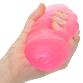 Pop Sock! Grip-N-Stroke Male Masturbator - Large Pink - 0