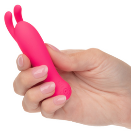 Kyst Compact Rechargeable Vibrating Bunny - Pink - 0
