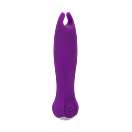 Kyst Compact Rechargeable Vibrating Teaser - Purple - 0