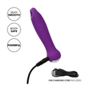 Kyst Compact Rechargeable Vibrating Teaser - Purple-5