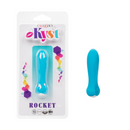 Kyst Compact Rechargeable Vibrating Rocket - Blue-1