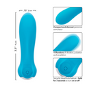 Kyst Compact Rechargeable Vibrating Rocket - Blue-4