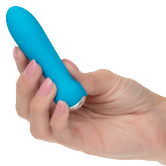 Kyst Compact Rechargeable Vibrating Rocket - Blue