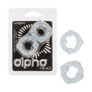 Alpha Ring Liquid Silicone Double Stacker-1