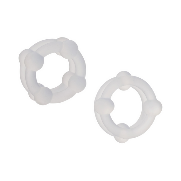 Alpha Ring Liquid Silicone Double Stacker